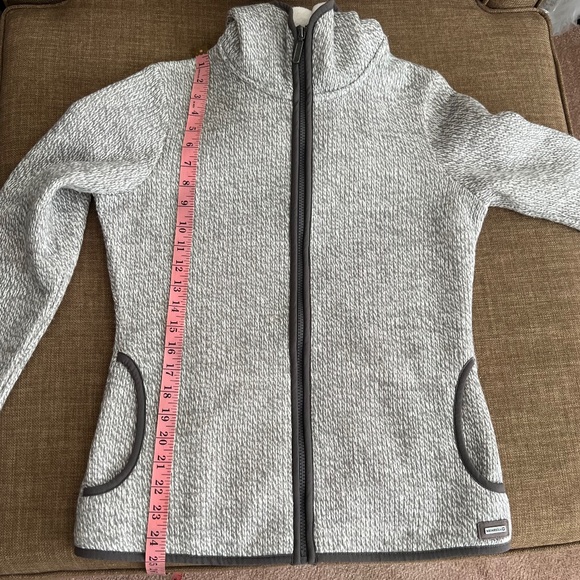 Merrell Gray/White/Black Hooded Jacket Size Small - Picture 15 of 15